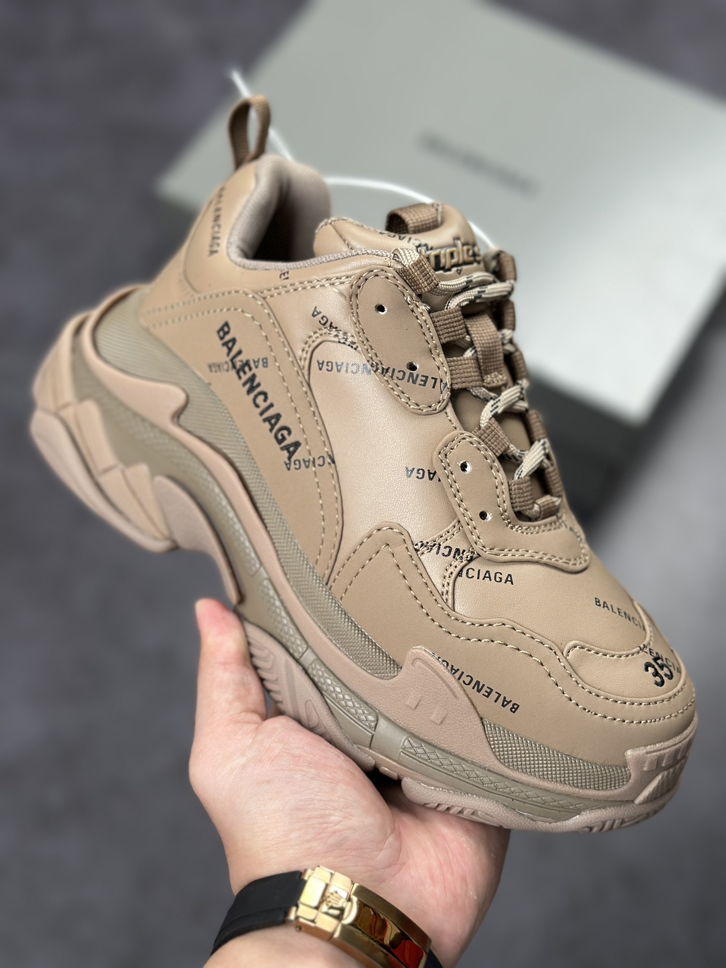 [Shipping overweight] Original box Balenciaga Triple S daddy shoes 524039 W2FA1 9911