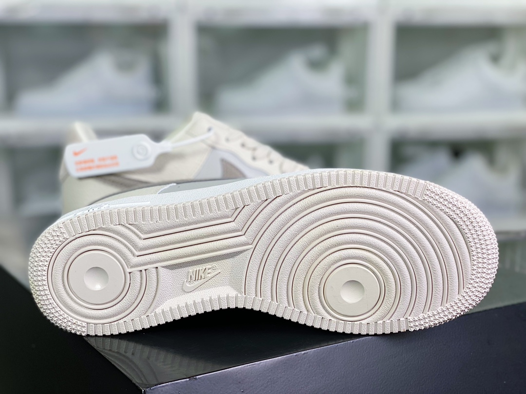 200  Air Force 1’07 QS”Milk White/Brown”空军一号FB8483-100