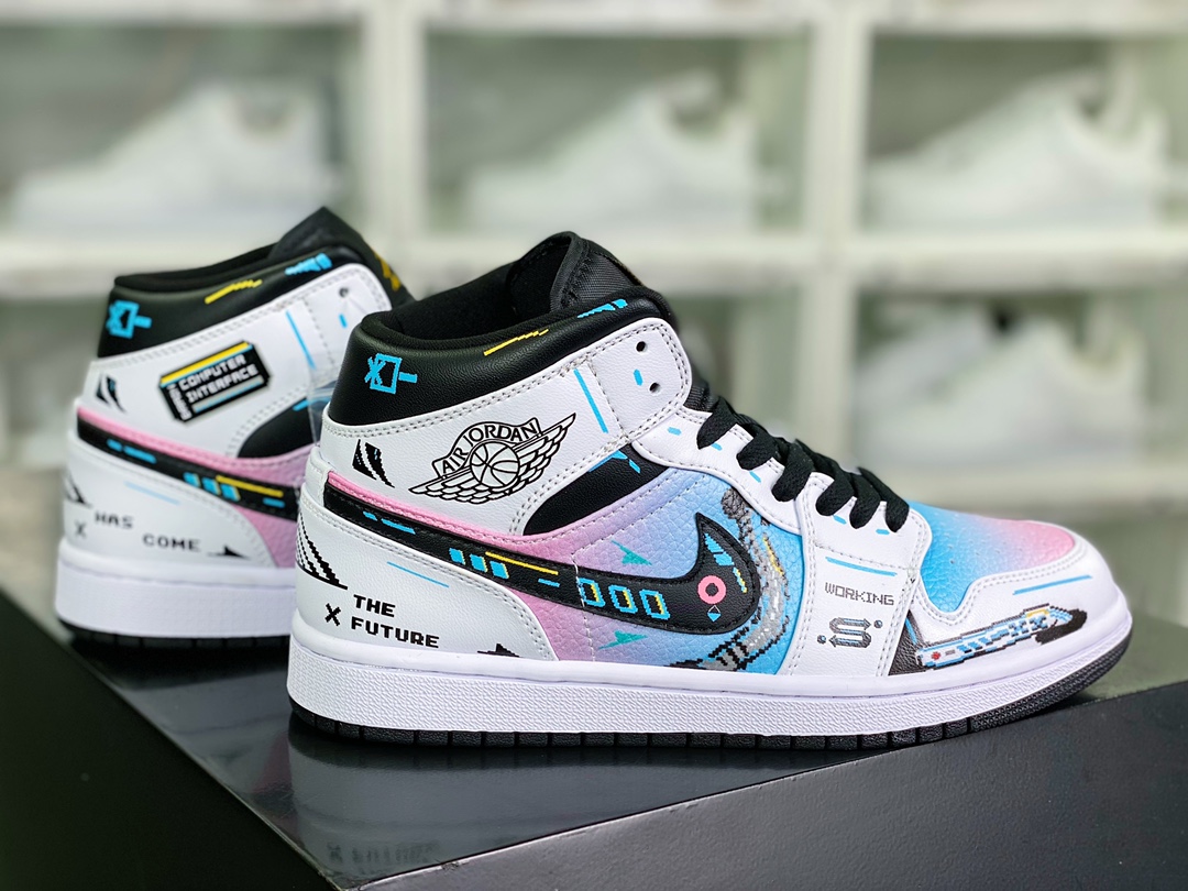 280 Air Jordan 1 Mid SE”Game Console/Loading...’”554724-170