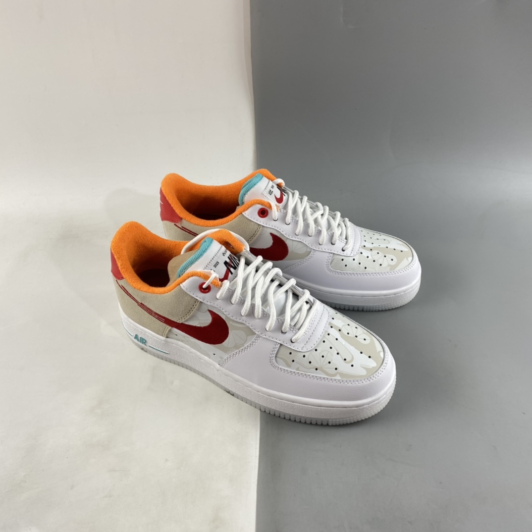 Nike Air Force 1'07 Prm Air Force One Low Top Casual Shoes FD4205-161