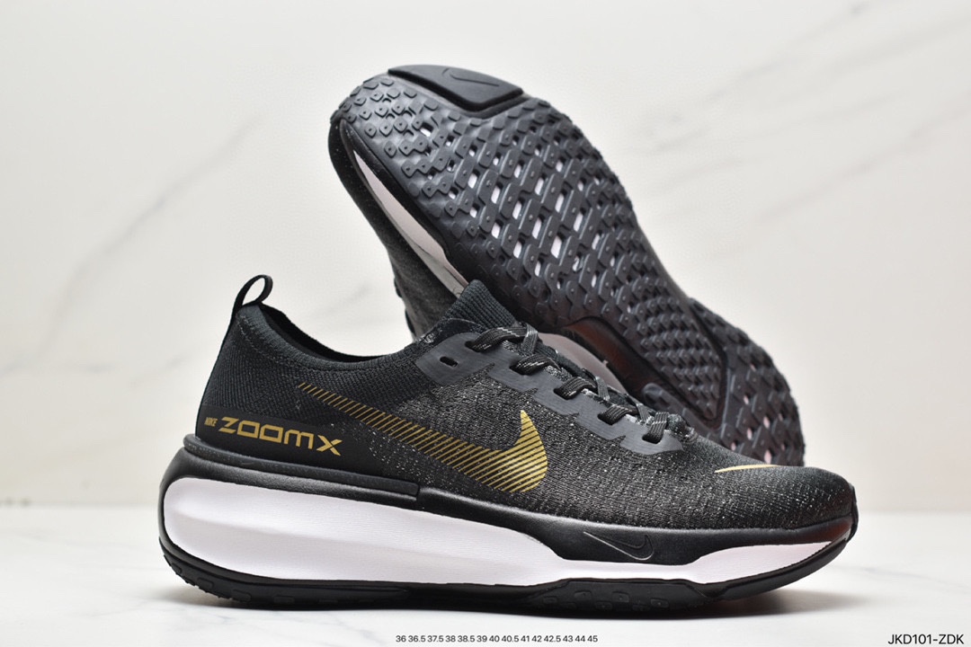 160 耐克NIKE ZOOMX INVINCIBLE RUN FK3 短跑马拉松系带系列轻量休闲运动慢跑鞋DR2615-002