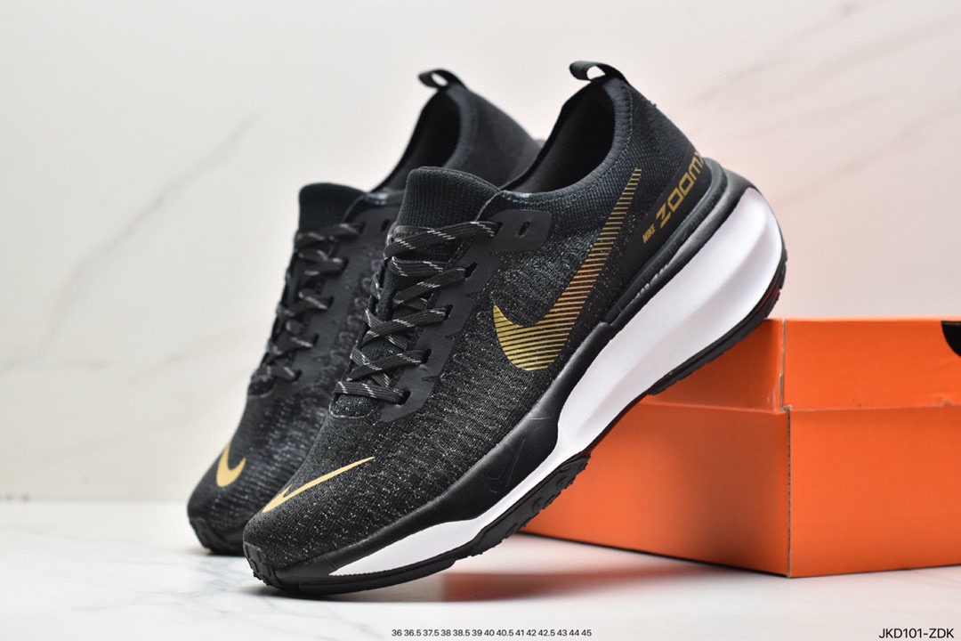 160 耐克NIKE ZOOMX INVINCIBLE RUN FK3 短跑马拉松系带系列轻量休闲运动慢跑鞋DR2615-002