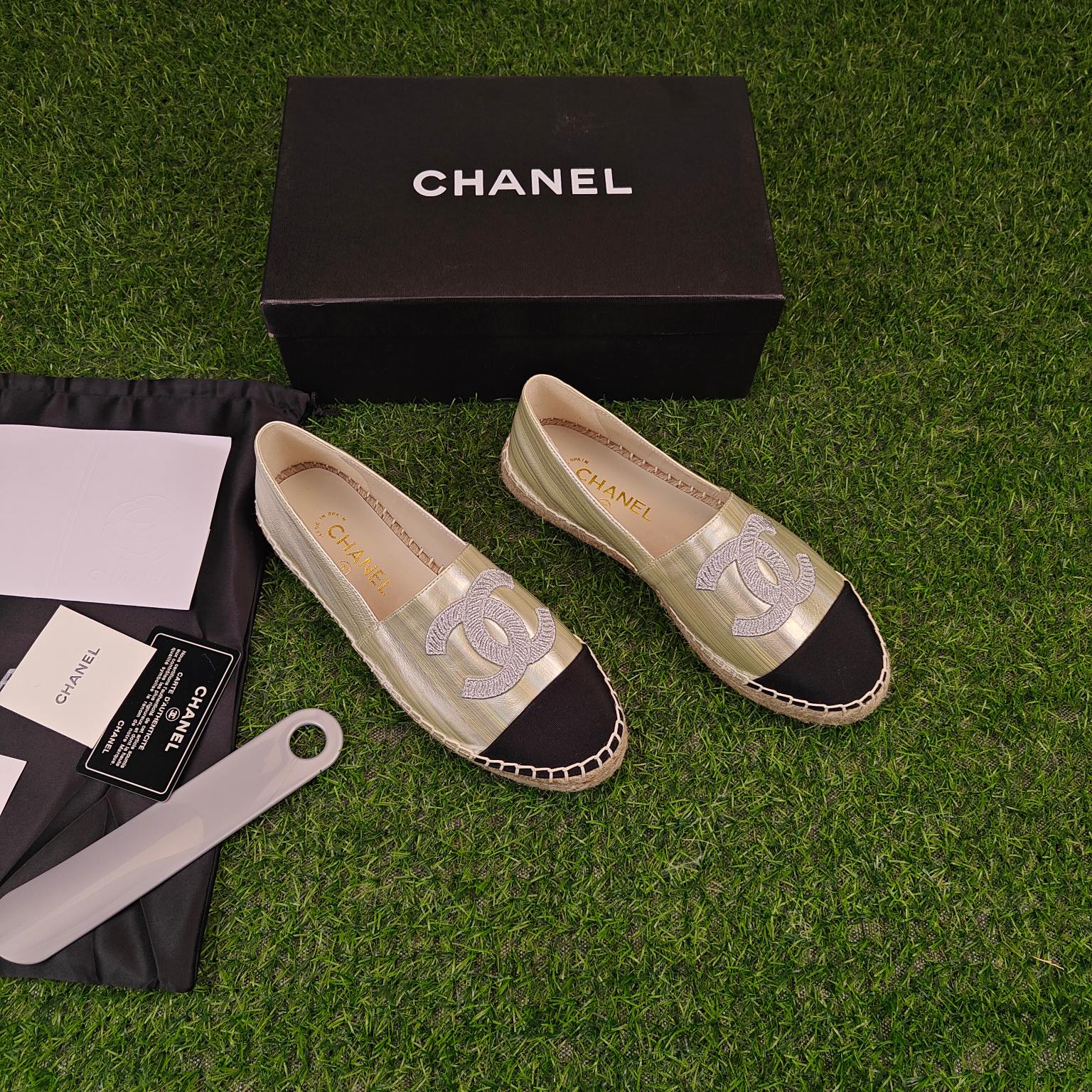2023 principios de la primavera nueva serie chanel pescador zapatos de pescador, esquema de color de