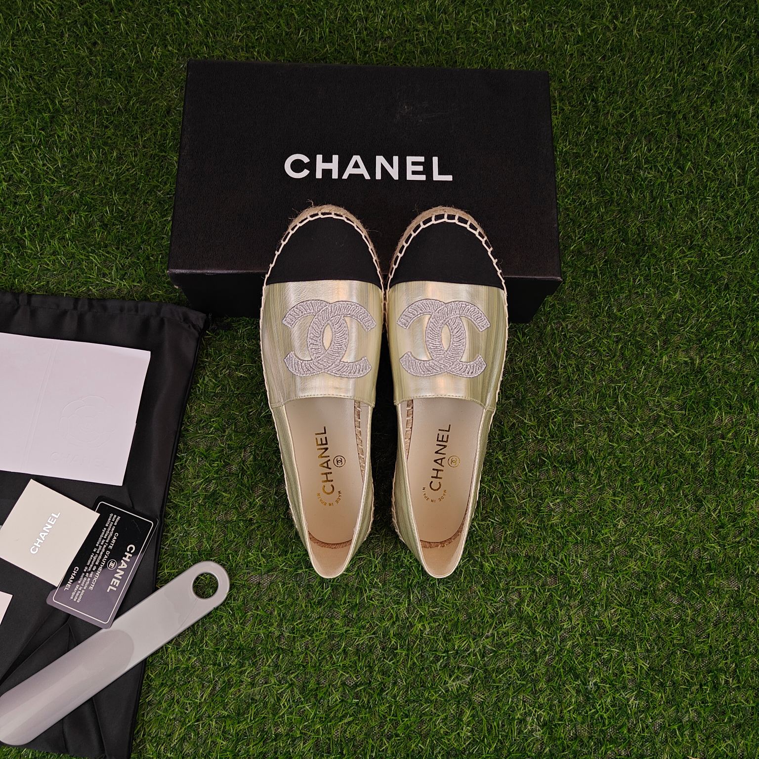 2023 principios de la primavera nueva serie chanel pescador zapatos de pescador, esquema de color de