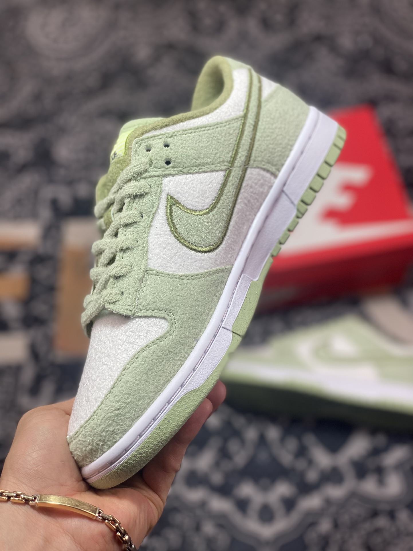 300 耐克Nike SB Dunk Low”Fleece”扣篮系列低帮休闲运动滑板板鞋DQ7579-300