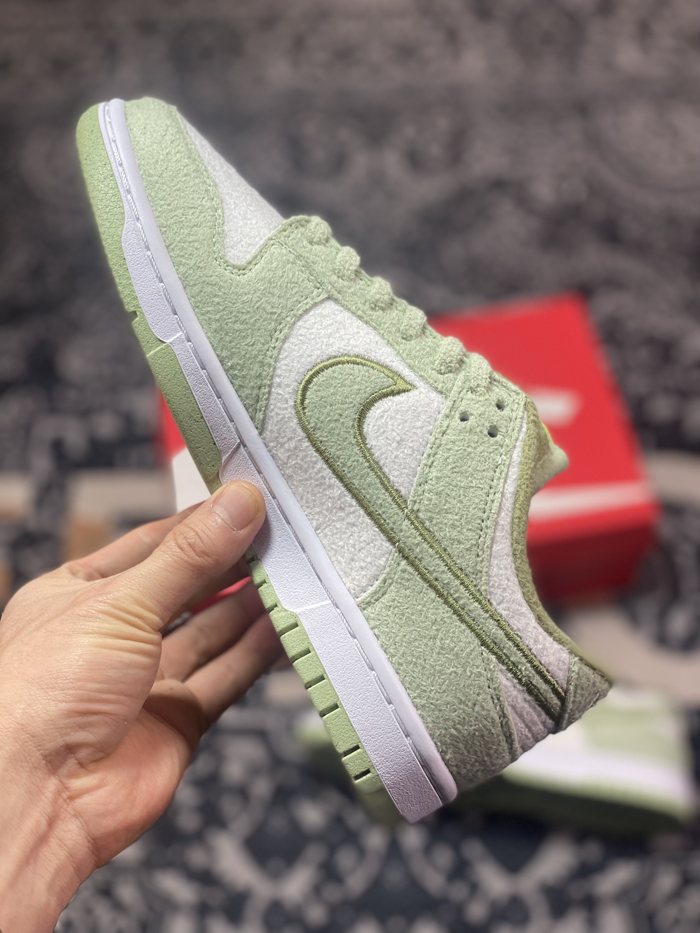 300 耐克Nike SB Dunk Low”Fleece”扣篮系列低帮休闲运动滑板板鞋DQ7579-300