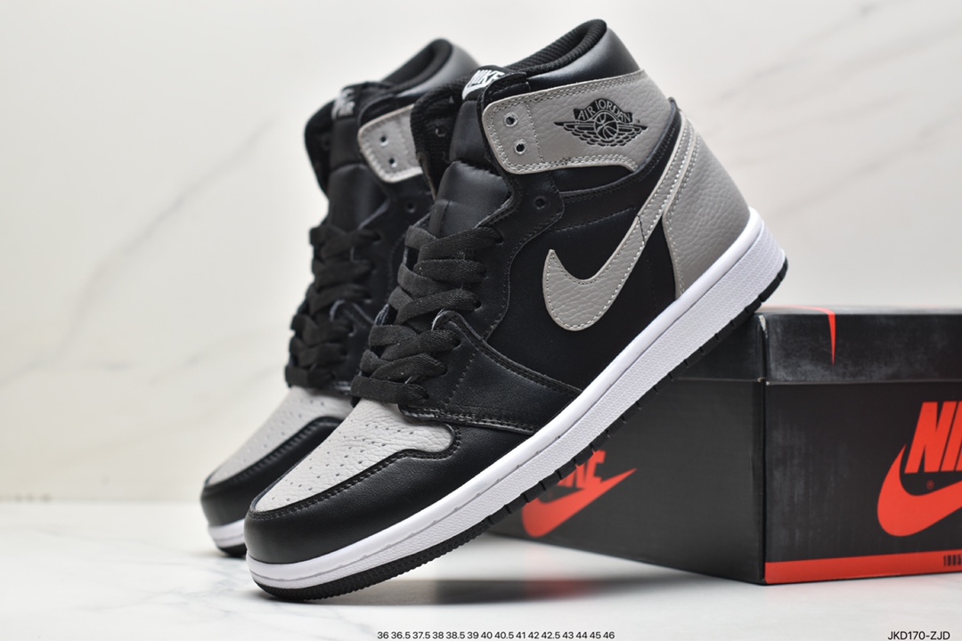 160 耐克Nike Air Jordan 1 Retro High OG"Black/White"AJ1代迈克尔·乔丹高帮篮球鞋 CD4487-100