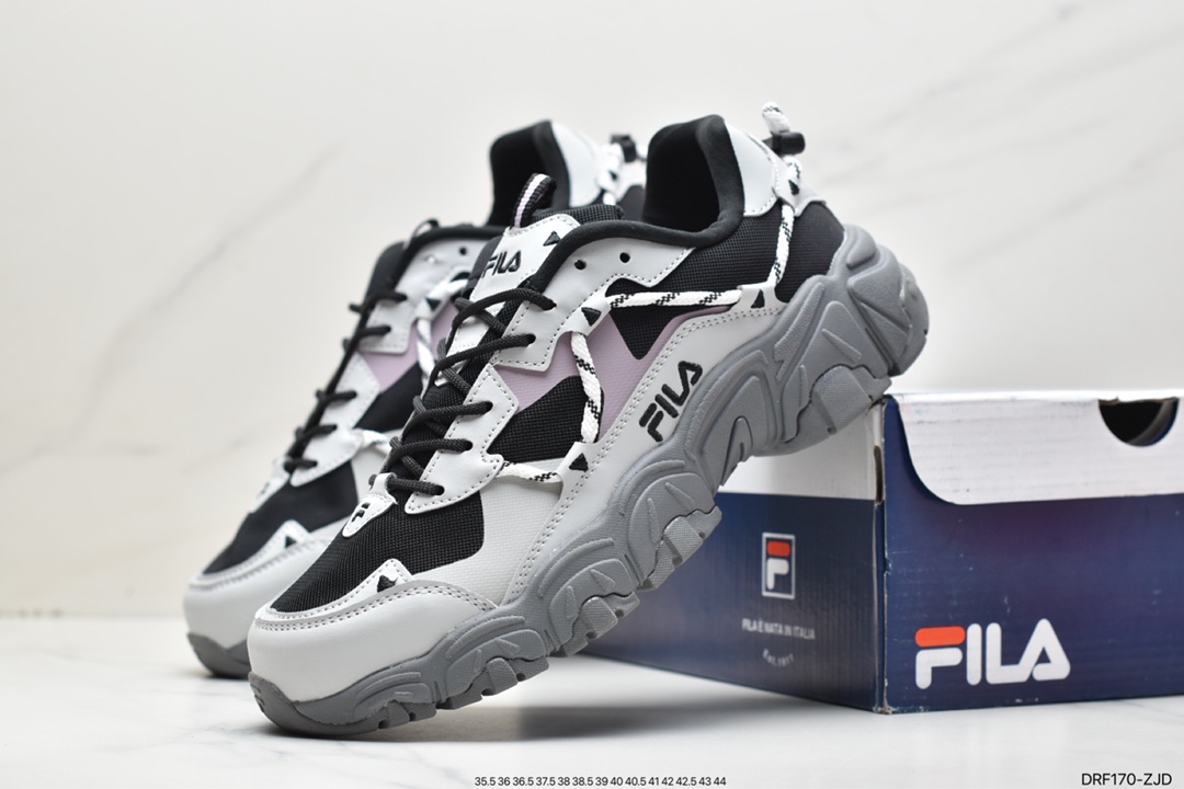 Cat claw FILA2020 new Cai Xukun same retro cat claw shoes daddy shoes F12W034129AWT