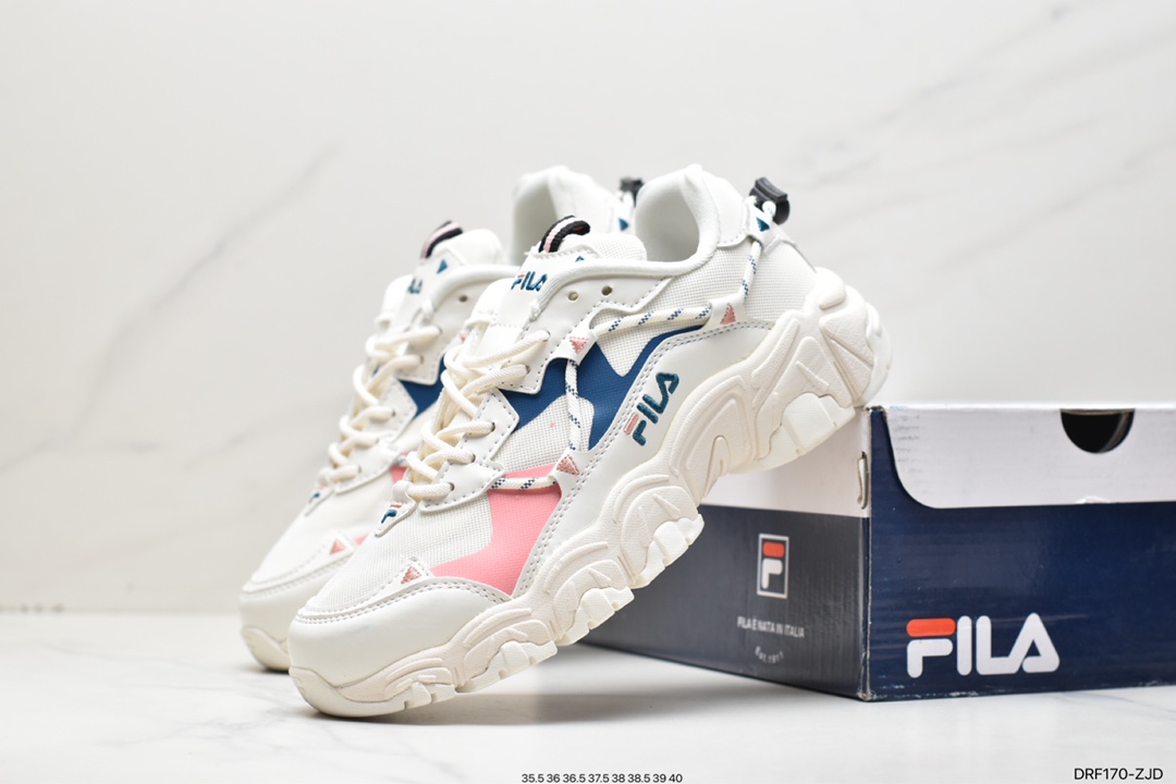 Cat claw FILA2020 new Cai Xukun same retro cat claw shoes daddy shoes F12W034129AWT