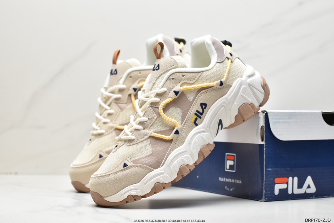 Cat claw FILA2020 new Cai Xukun same retro cat claw shoes daddy shoes F12W034129AWT