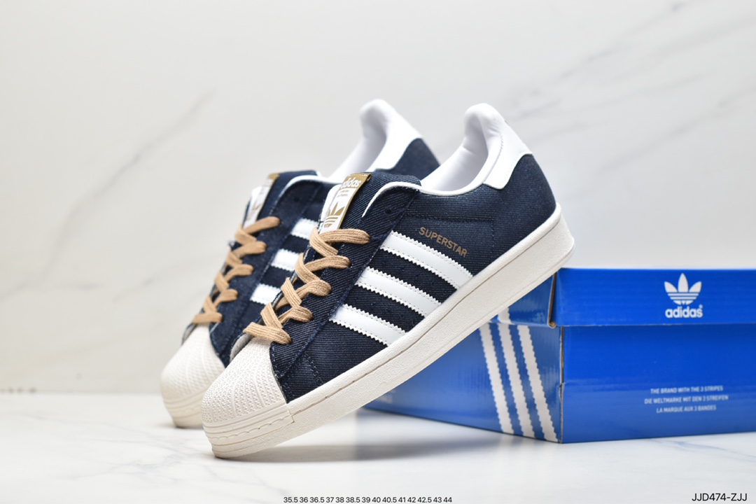 Adidas Originals Superstar ”Jeans” classic shell head series low help GY2918