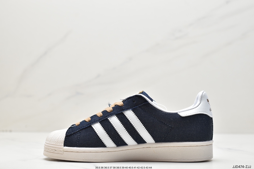 Adidas Originals Superstar ”Jeans” classic shell head series low help GY2918