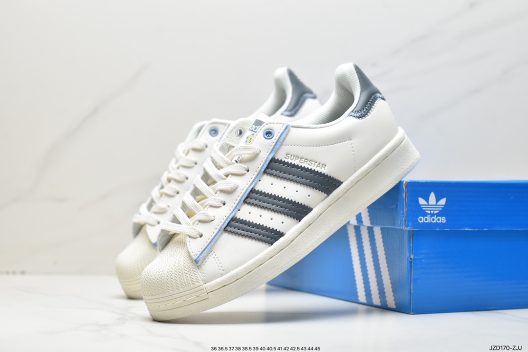 / Clover Adidas Originals Superstar ”Jeans” classic shell head series low help GY9022