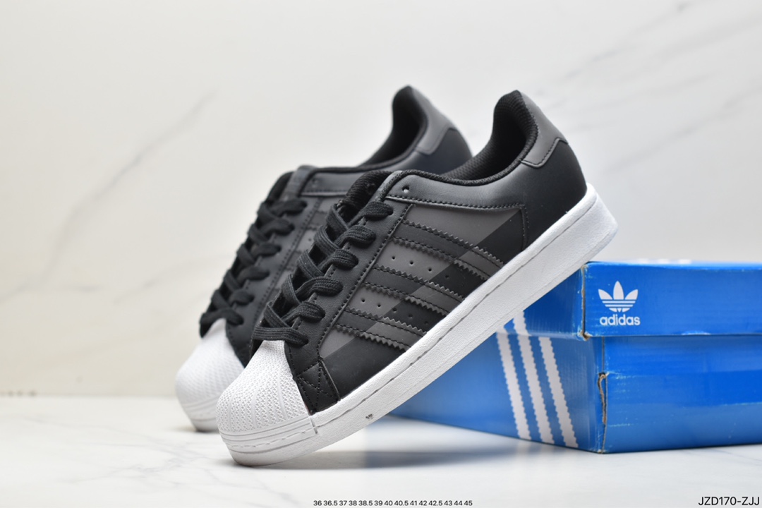 / Clover Adidas Originals Superstar ”Jeans” classic shell head series low help GY9022