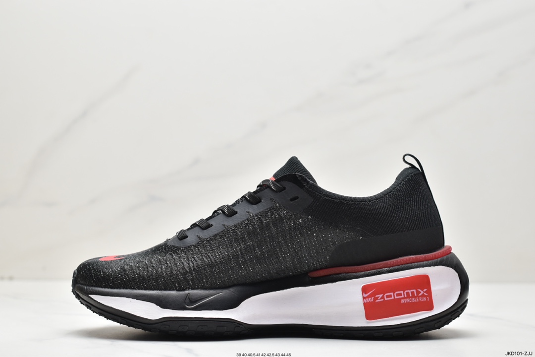 160 耐克NIKE ZOOMX INVINCIBLE RUN FK3 短跑马拉松系带系列轻量休闲运动慢跑鞋DR2615-011
