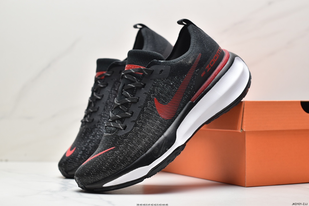 160 耐克NIKE ZOOMX INVINCIBLE RUN FK3 短跑马拉松系带系列轻量休闲运动慢跑鞋DR2615-011