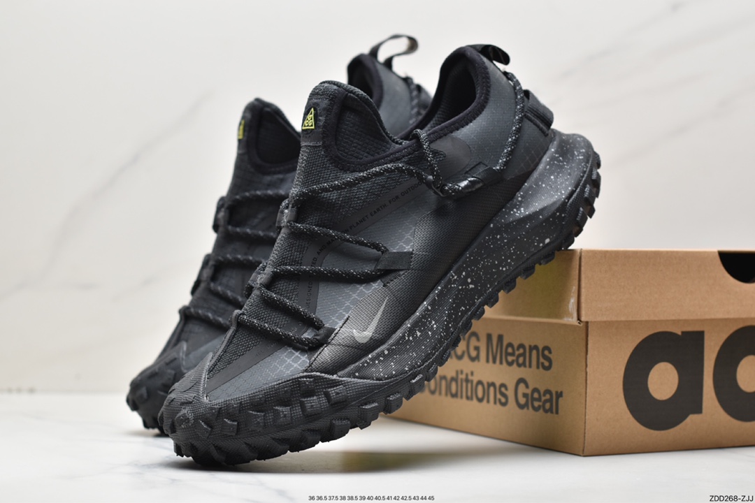 230 黑泼墨Nike ACG Mountain Fly Low Gtx SE 复古潮流登山户外鞋DD2861—002