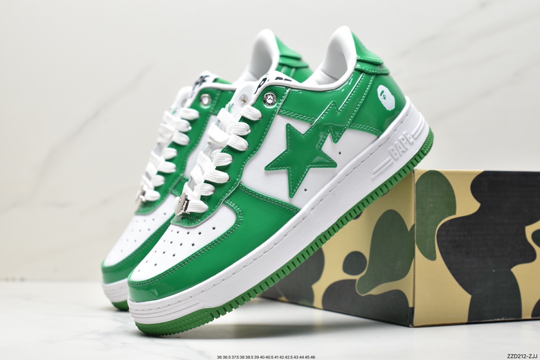 Harajuku trend brand A Bathing Ape in Japan A Bathing Ape BAPE Sk8 Sta Low SK8 series low-top casual sports