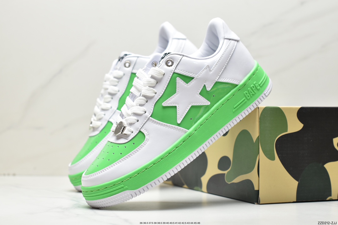 Harajuku trend brand A Bathing Ape in Japan A Bathing Ape BAPE Sk8 Sta Low SK8 series low-top casual sports