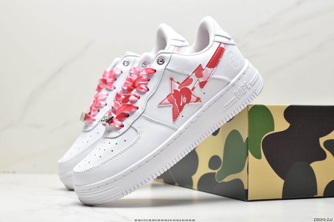 Harajuku trend brand A Bathing Ape in Japan A Bathing Ape BAPE Sk8 Sta Low SK8 series low-top casual sports