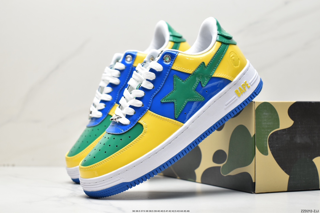 Harajuku trend brand A Bathing Ape in Japan A Bathing Ape BAPE Sk8 Sta Low SK8 series low-top casual sports