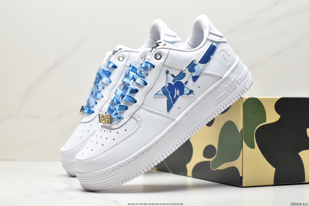 Harajuku trend brand A Bathing Ape in Japan A Bathing Ape BAPE Sk8 Sta Low SK8 series low-top casual sports