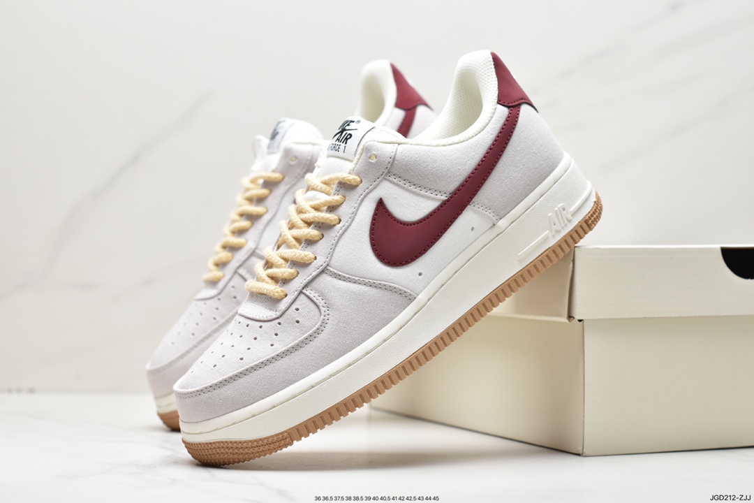 180 NK Air Force 1 '07 浅蓝布面空军一号低帮休闲板鞋 DG2296-019