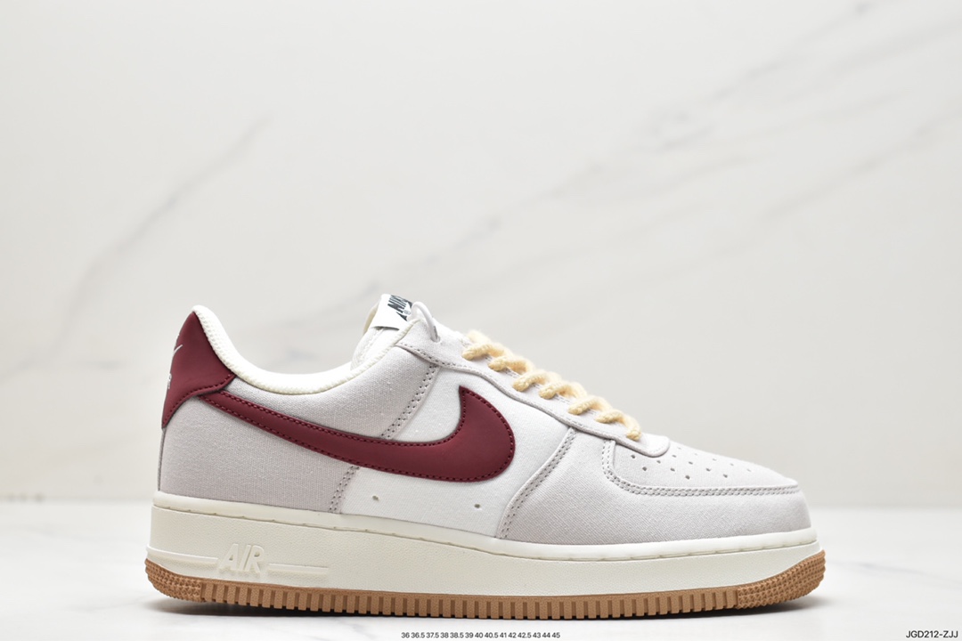 180 NK Air Force 1 '07 浅蓝布面空军一号低帮休闲板鞋 DG2296-019