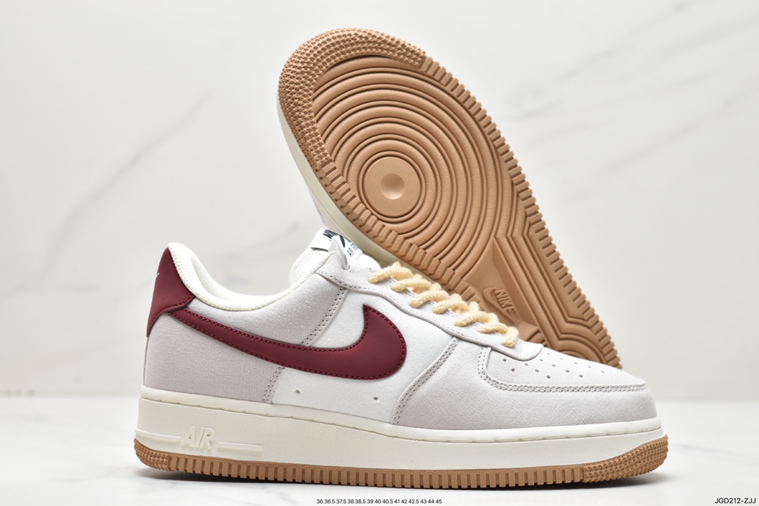 180 NK Air Force 1 '07 浅蓝布面空军一号低帮休闲板鞋 DG2296-019