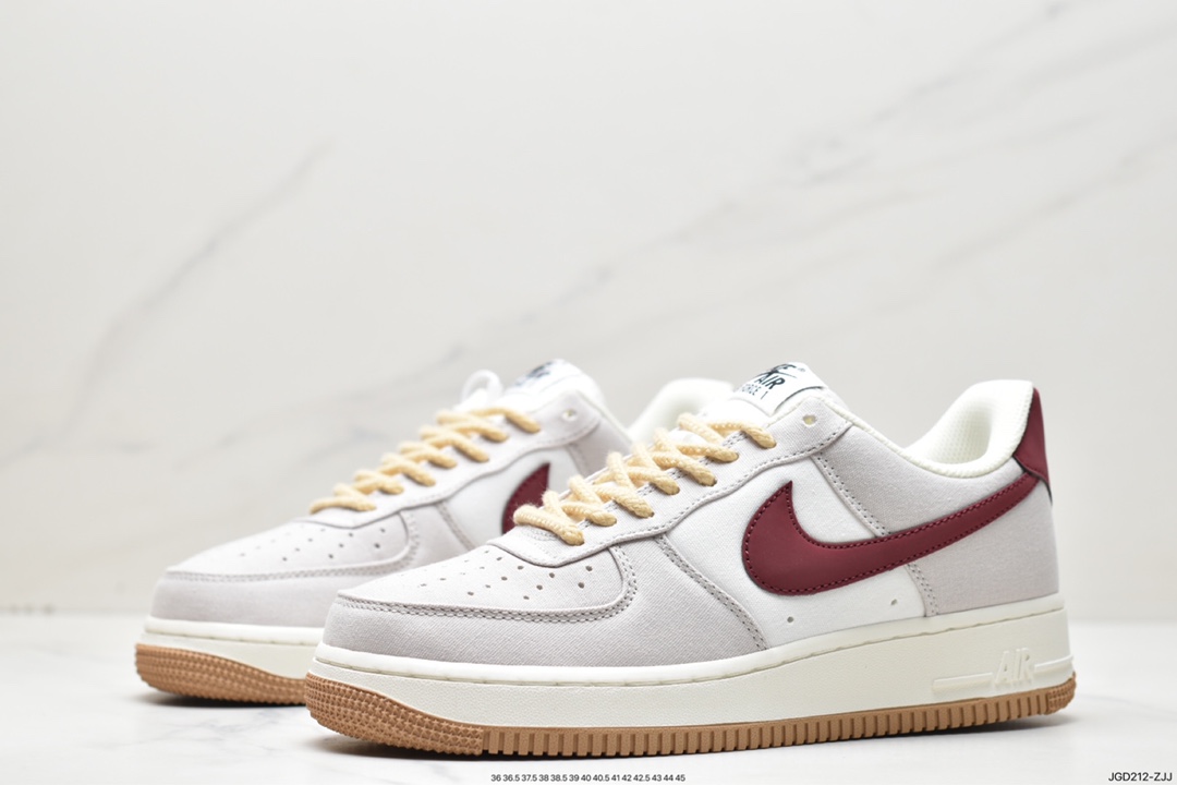 180 NK Air Force 1 '07 浅蓝布面空军一号低帮休闲板鞋 DG2296-019