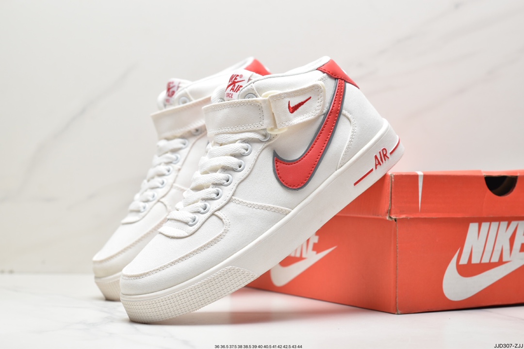 130 耐克Nike Air Force 1 AC 简版空军一号 帆布透气男女中帮经典板鞋630939-301