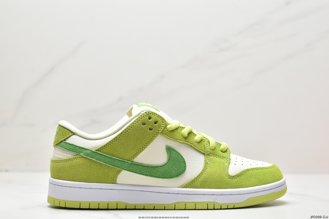 170 耐克Nike SB Dunk Low”Green Apple”扣篮系列低帮休闲运动滑板板鞋DM0807-300