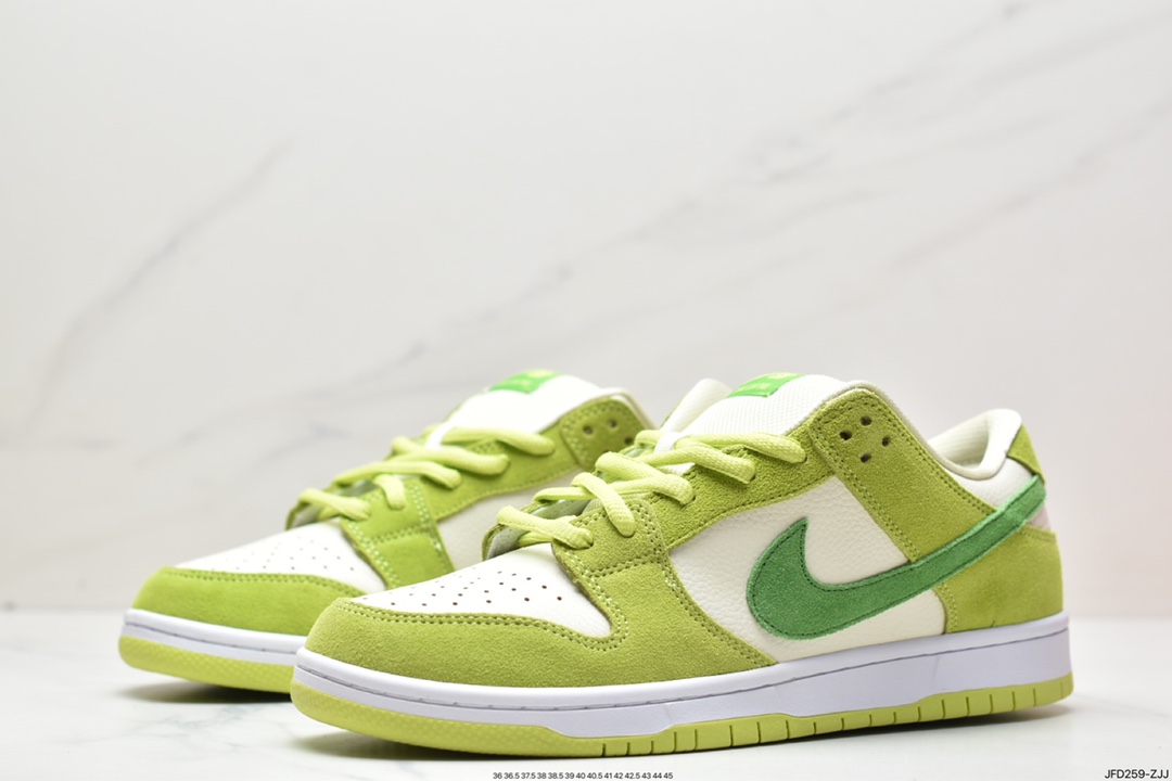 170 耐克Nike SB Dunk Low”Green Apple”扣篮系列低帮休闲运动滑板板鞋DM0807-300