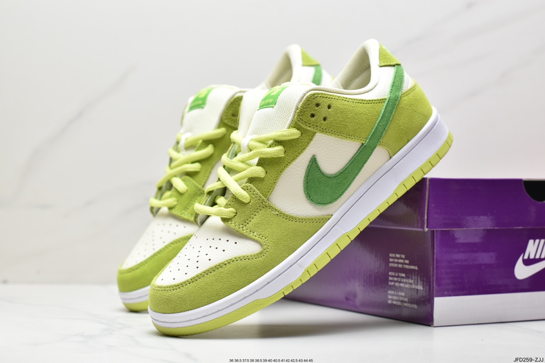 170 耐克Nike SB Dunk Low”Green Apple”扣篮系列低帮休闲运动滑板板鞋DM0807-300