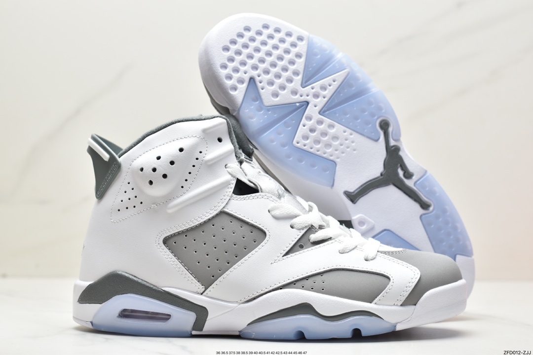 280 Air Jordan 6 ”Cool Grey” AJ6 乔6冷灰色 CT8529-100