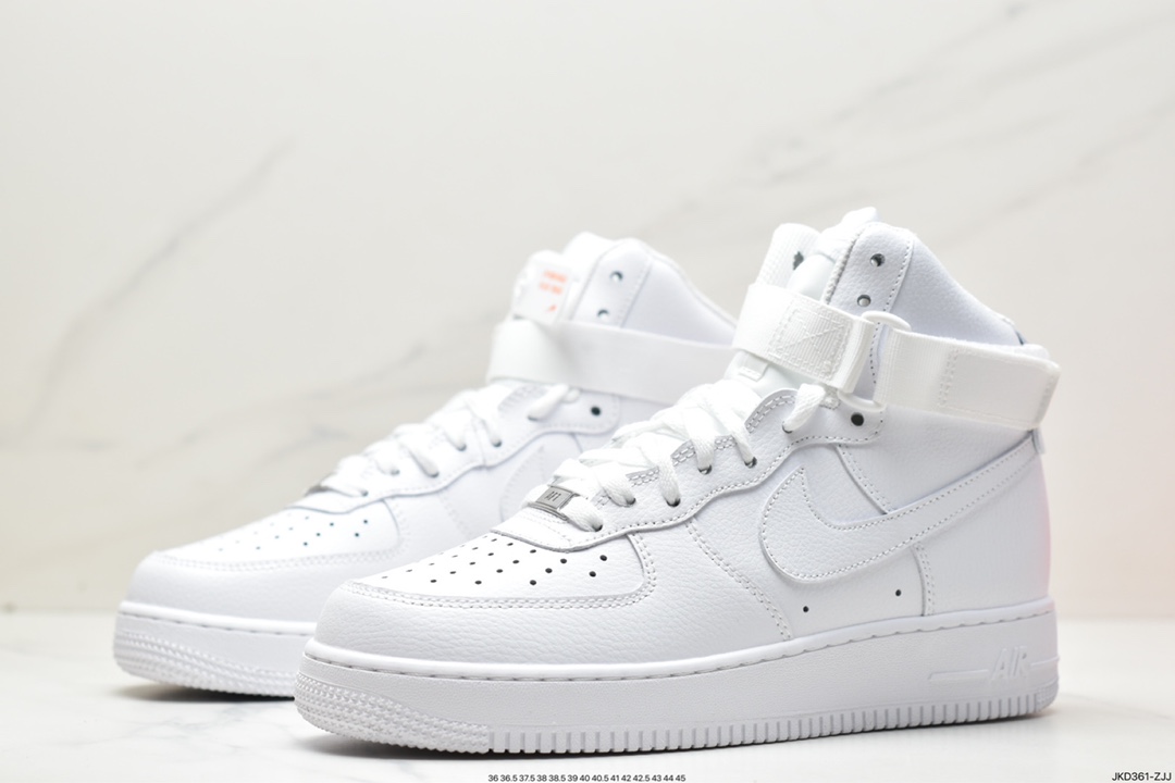 160 Air Force 1 High 纯白高帮315121-115