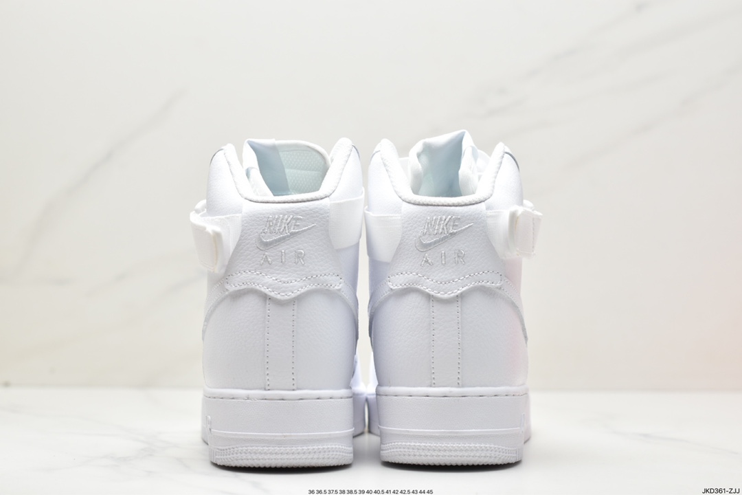 160 Air Force 1 High 纯白高帮315121-115