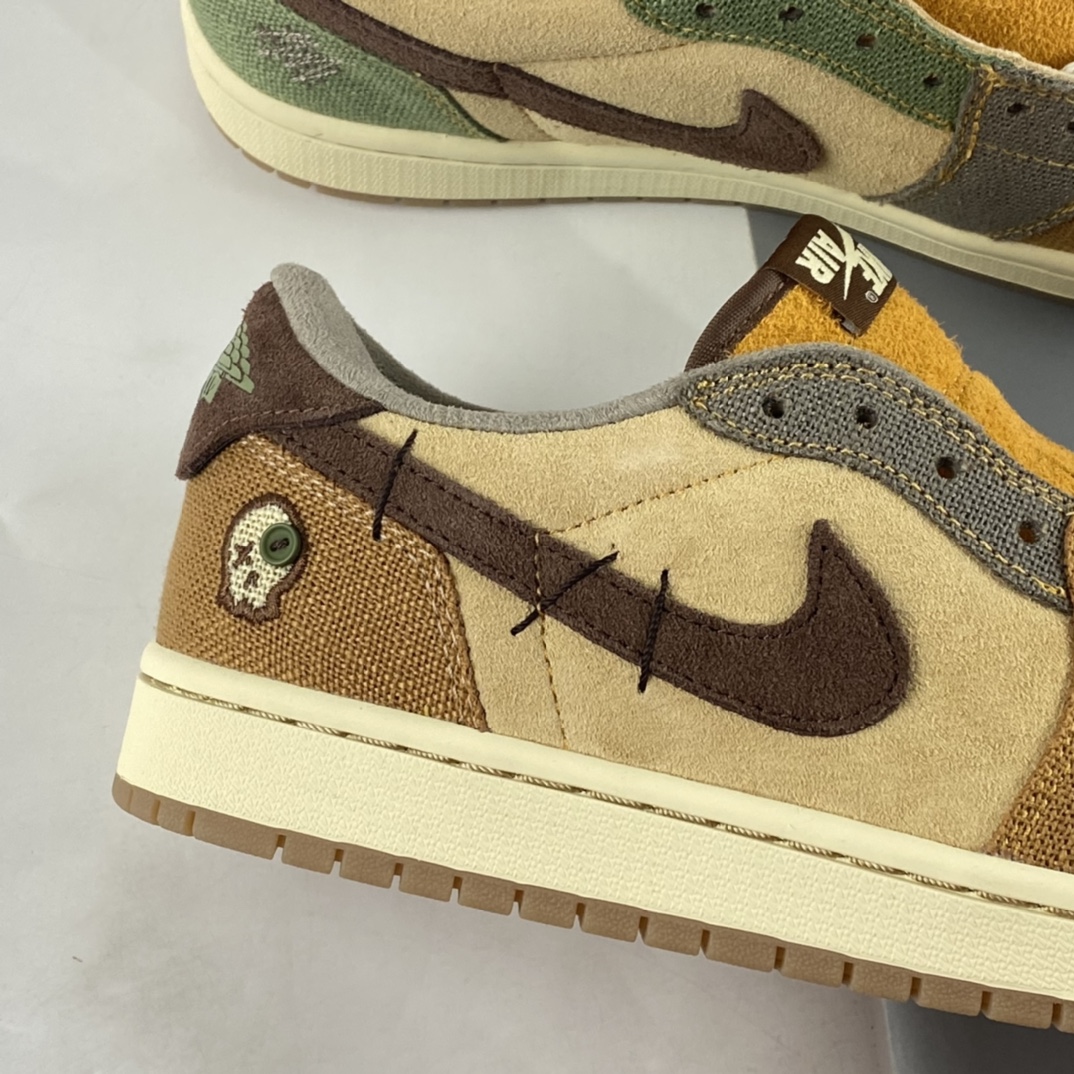 P260 Air Jordan 1 Low ”Voodoo” AJ1 乔1巫毒娃娃复古文化休闲运动板鞋 DZ7292-200