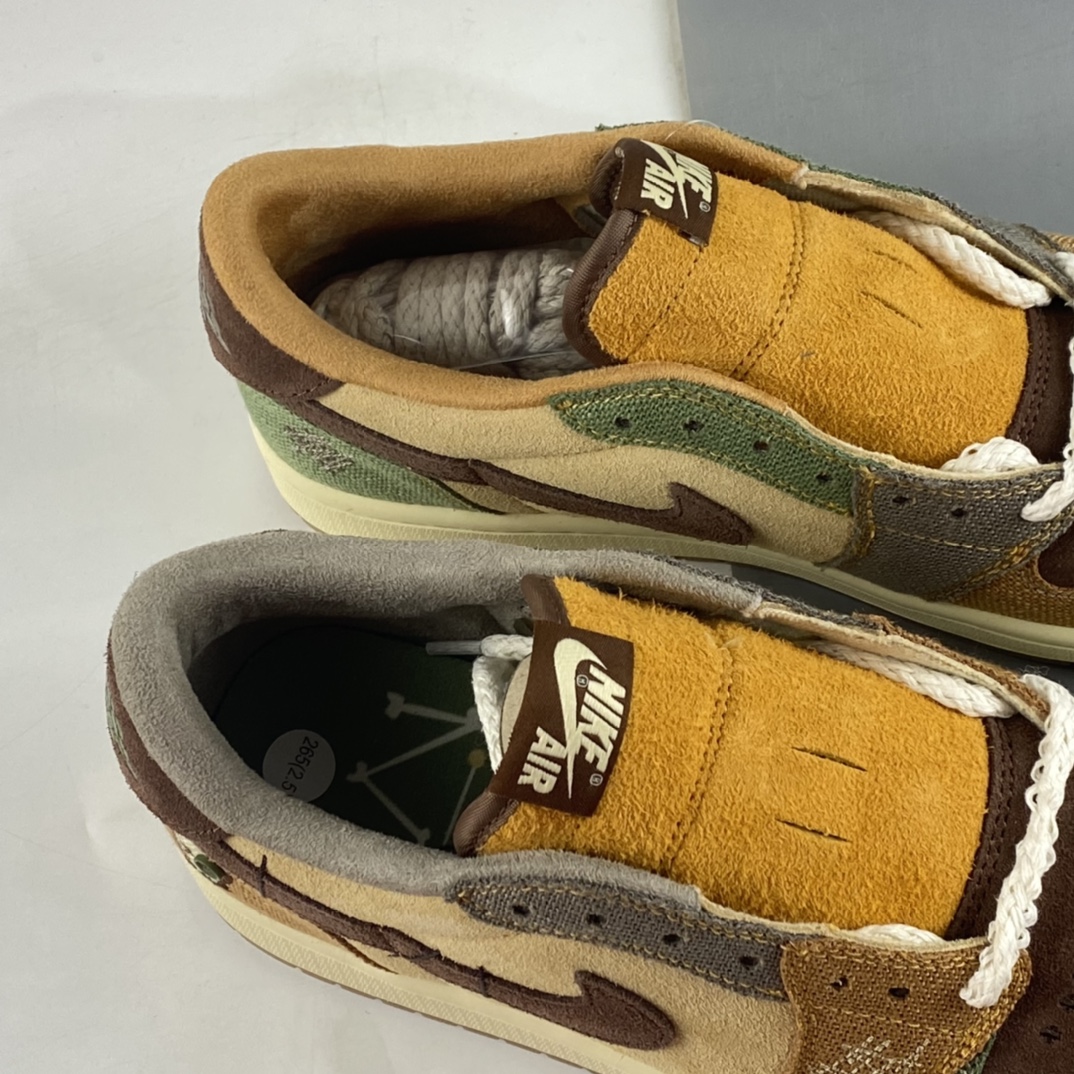 P260 Air Jordan 1 Low ”Voodoo” AJ1 乔1巫毒娃娃复古文化休闲运动板鞋 DZ7292-200