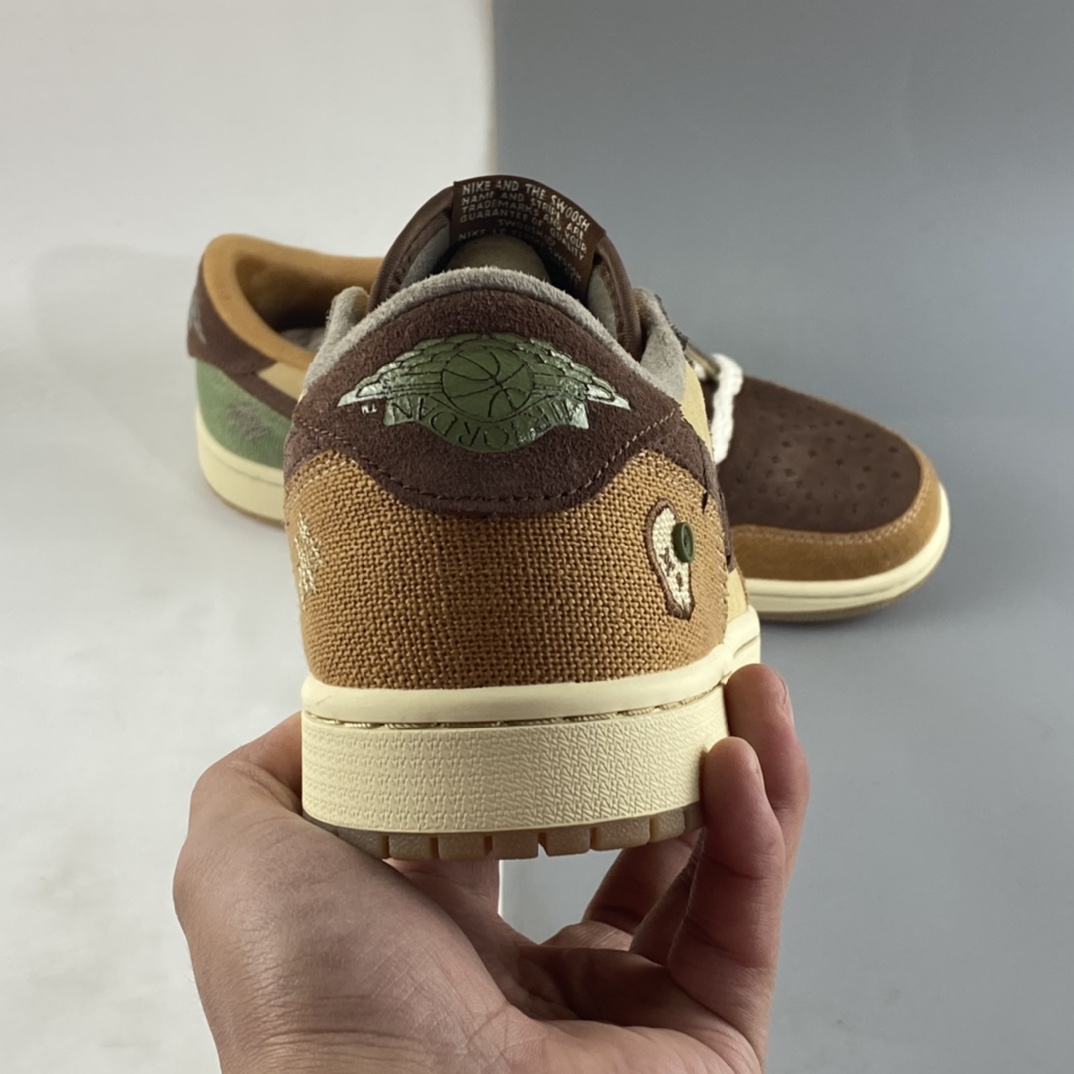 P260 Air Jordan 1 Low ”Voodoo” AJ1 乔1巫毒娃娃复古文化休闲运动板鞋 DZ7292-200