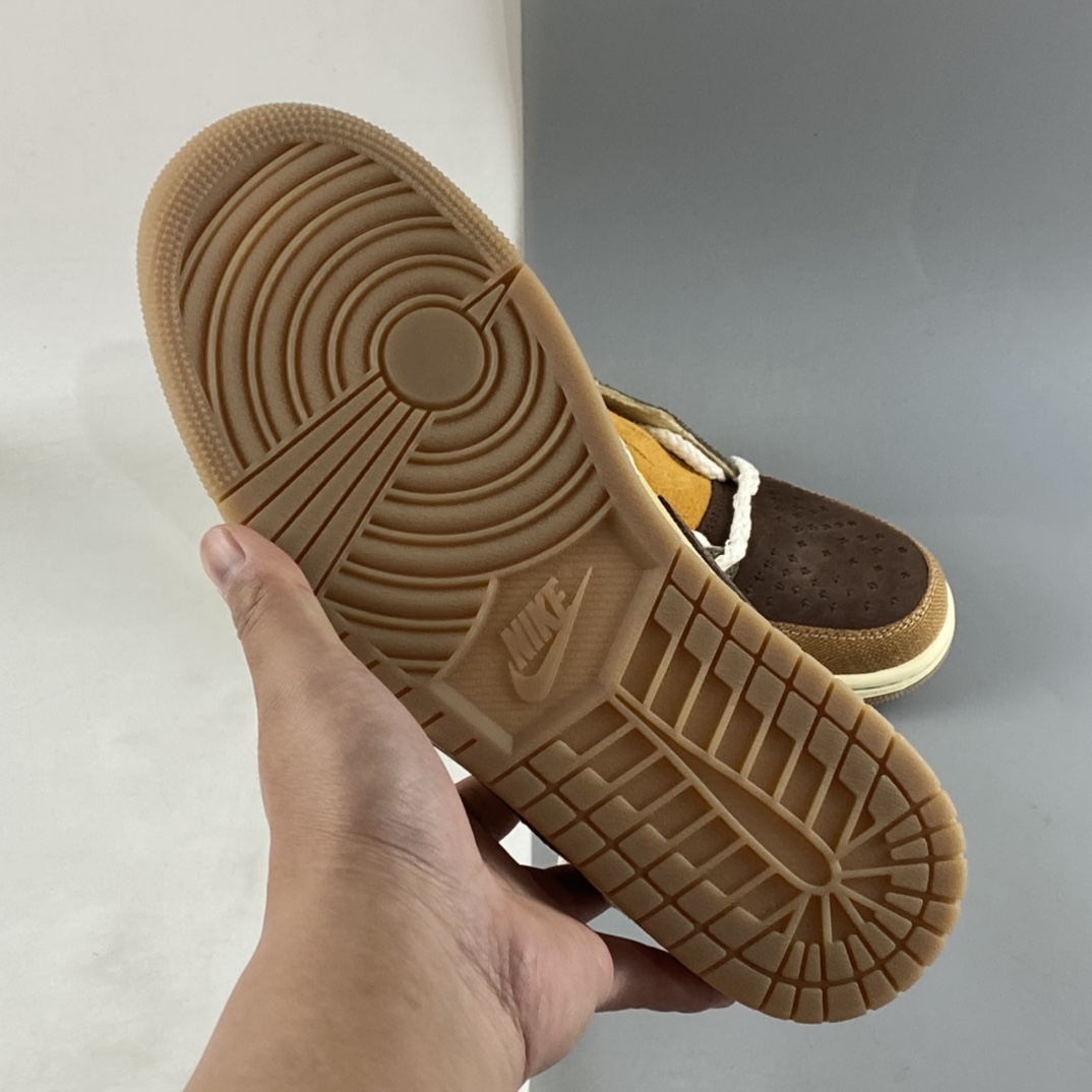 P260 Air Jordan 1 Low ”Voodoo” AJ1 乔1巫毒娃娃复古文化休闲运动板鞋 DZ7292-200