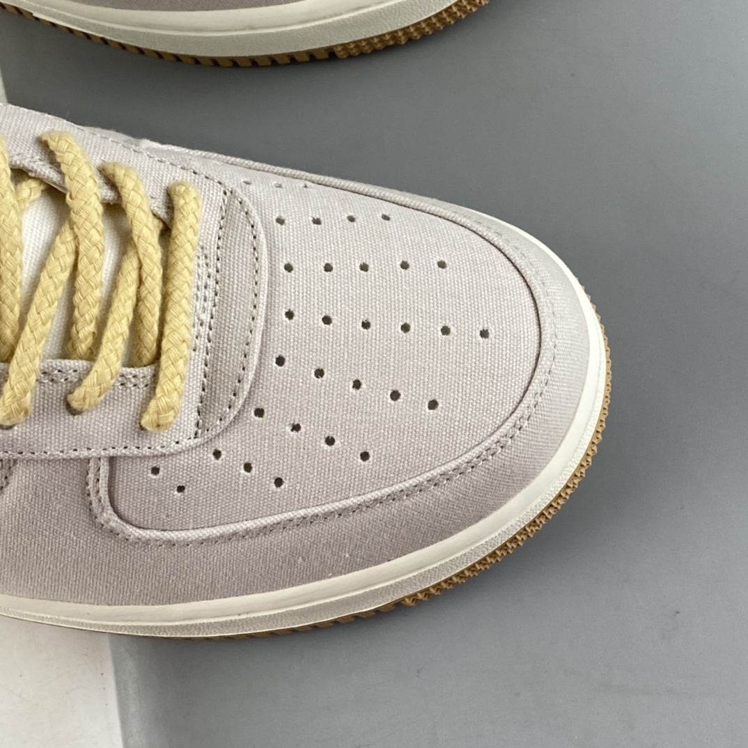 P200 Nike Air Force 1'07 Low 米红色 布面空军一号休闲板鞋 DG2296-019