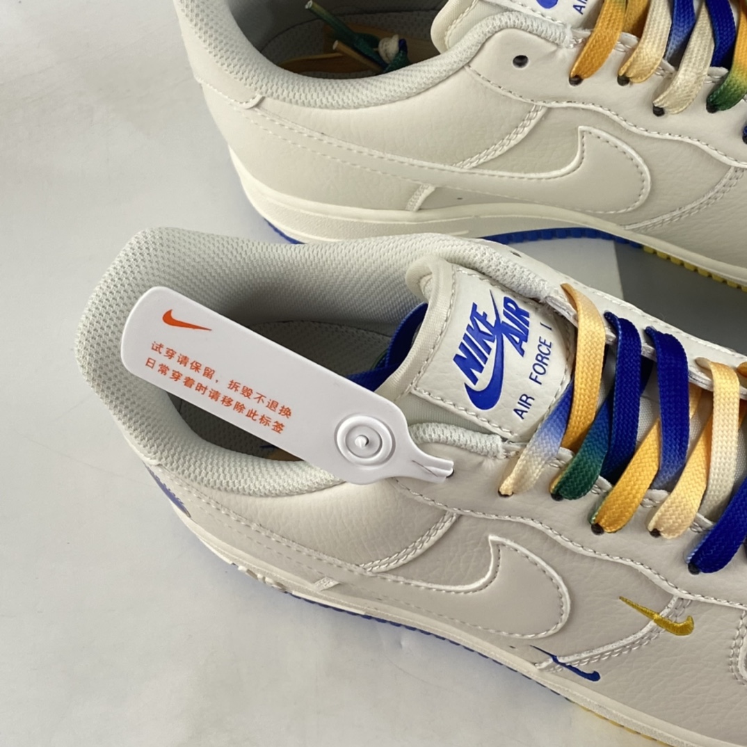 P260 Nike Air Force 1'07 Low 米兰黄”金州勇士城市限定空军低帮休闲板鞋 GS6638-150