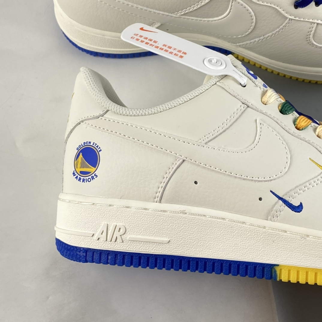 P260 Nike Air Force 1'07 Low 米兰黄”金州勇士城市限定空军低帮休闲板鞋 GS6638-150
