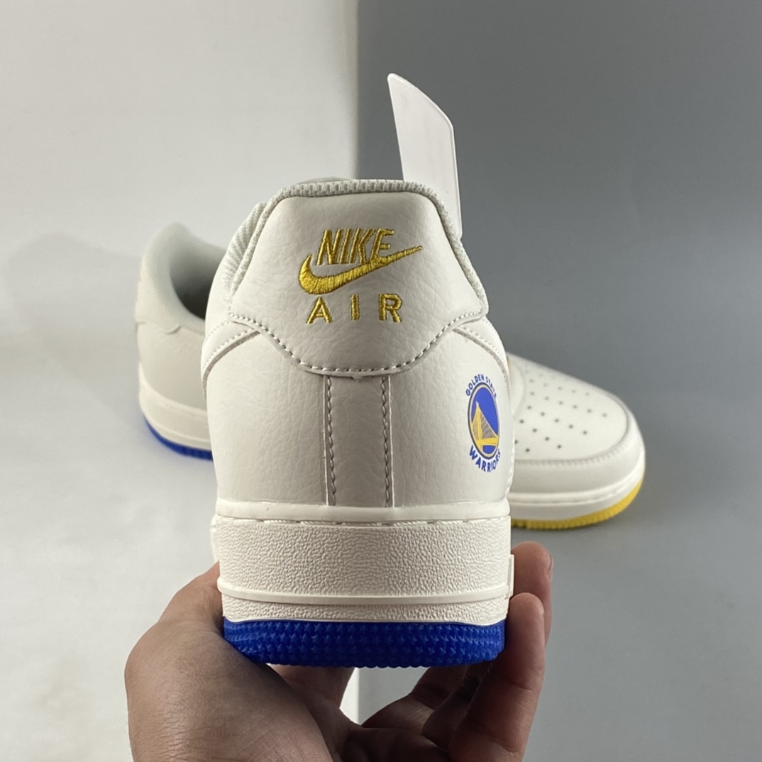 P260 Nike Air Force 1'07 Low 米兰黄”金州勇士城市限定空军低帮休闲板鞋 GS6638-150