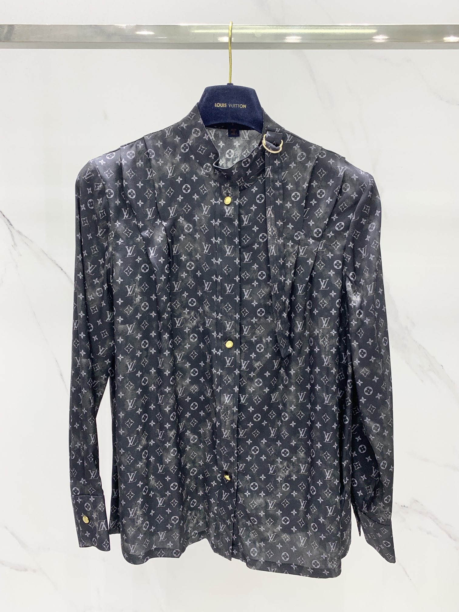 Louis Vuitton Clothing Shirts & Blouses Printing Silk