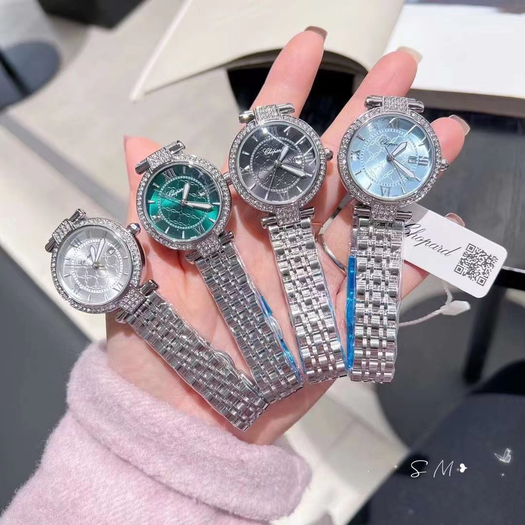 Luxurious White Shell Chopard Imperiale Wristwatch: Unique Style Redefining Self-Expression. - 图片 1