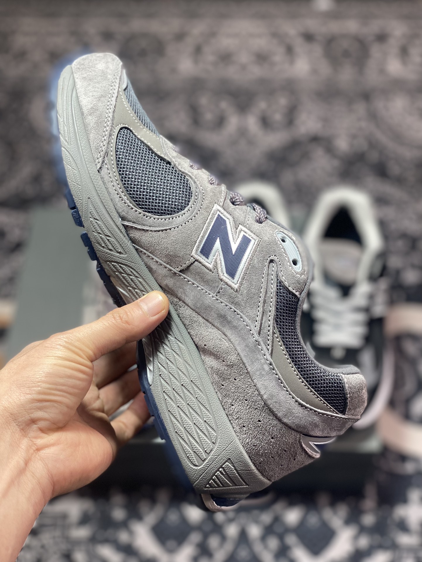 New Balance 2002R Gore-Tex ”Castlerock” series retro dad jogging shoes ”Original dark gray dark blue waterproof” M2002RXC