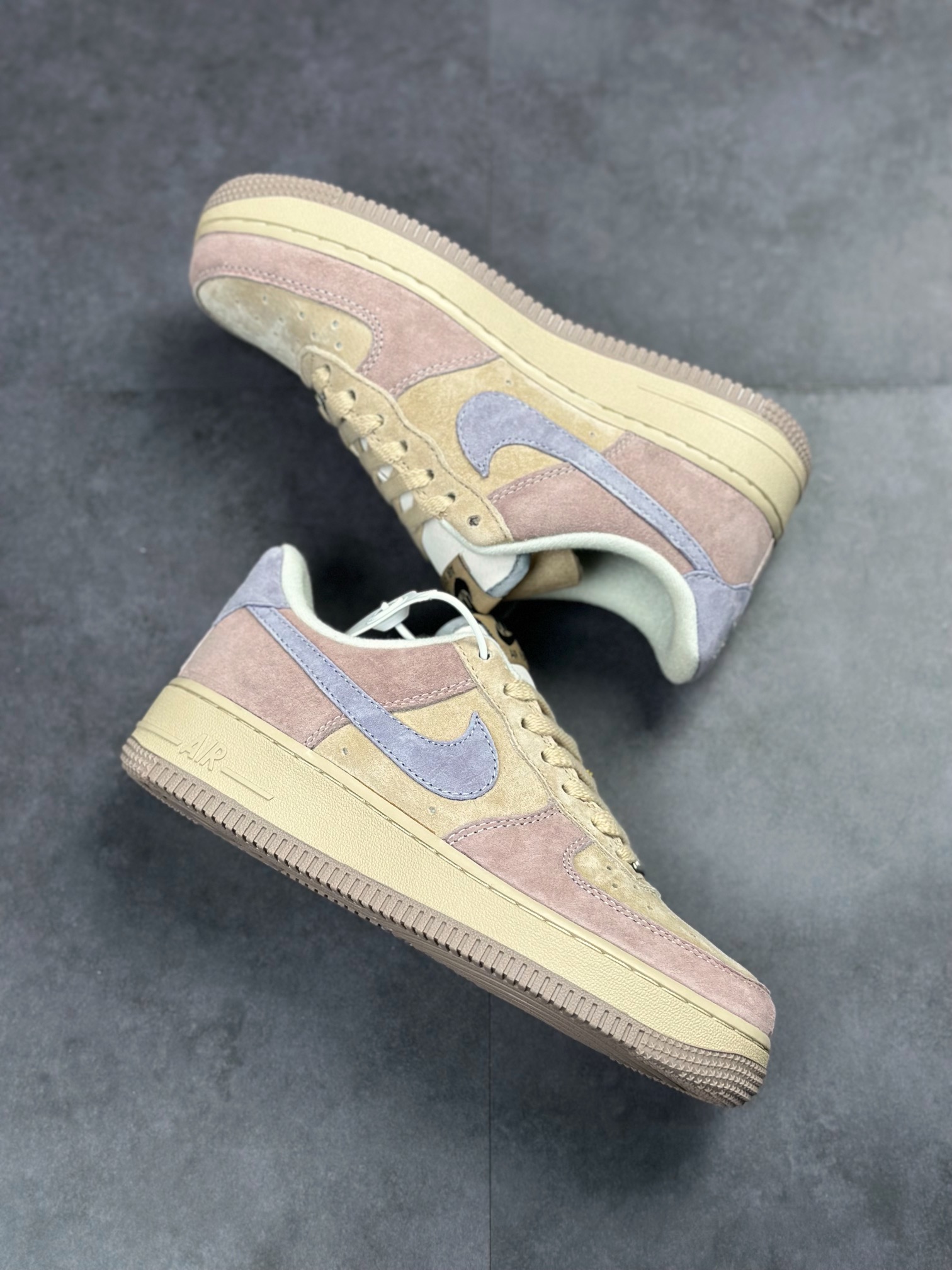 Nike Air Force 1 Low 07 Brown Purple Suede ZB2121-103