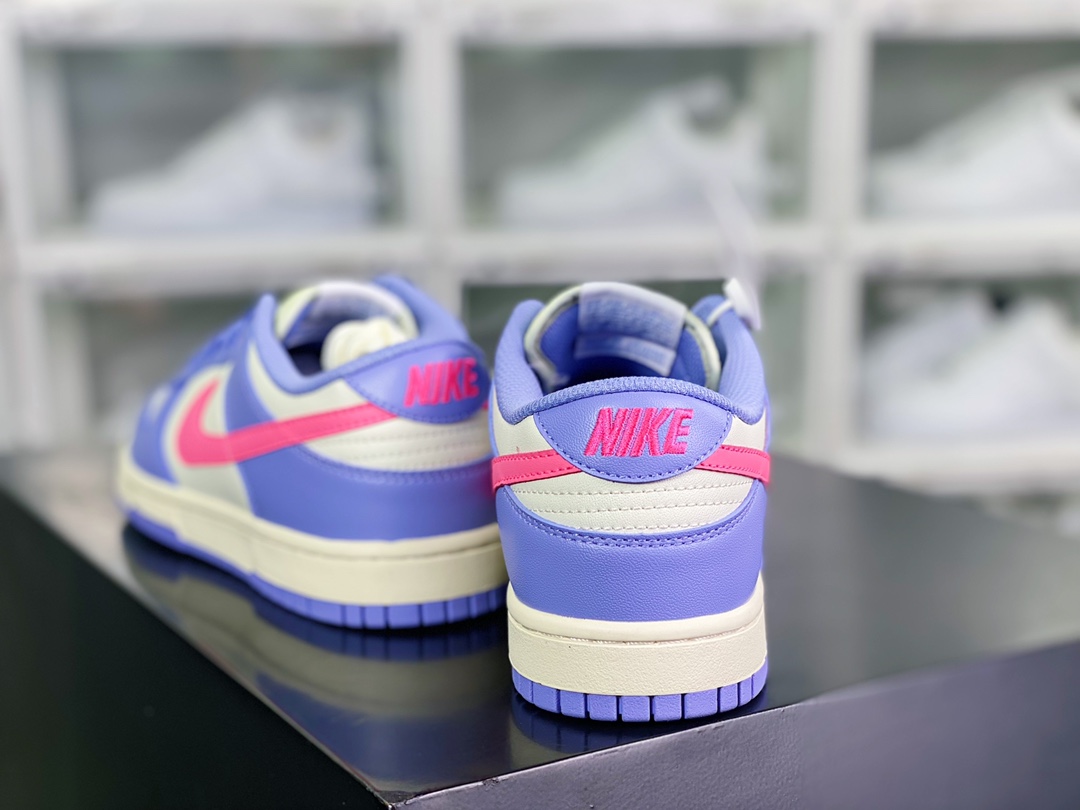 220  SB Dunk Low扣篮系列低帮休闲运动滑板板鞋“白蓝粉”DD1503-500